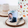 Personalizzato bianco tazza foto amore