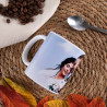 Personalizzato bianco tazza foto interno amore