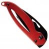 Coltello da tasca in acciaio rosso