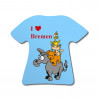 T-shirt magnetica personalizzata