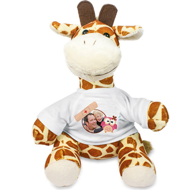 Peluche giraffa personalizzato