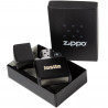 Briquet nero Zippo personalizzabile