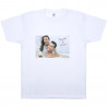 T-shirt uomo bianco personalizzabile