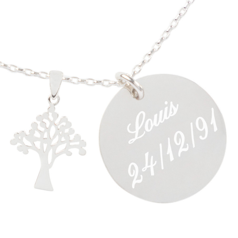 Collana con albero personalizzato