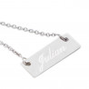 Collana placcato argento