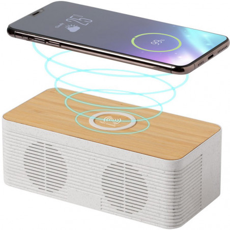 Caricabatterie wireless per altoparlanti Bamboo