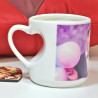 Mug foto cuore colpo