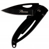 Coltello in acciaio nero personalizzato