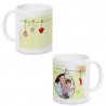 Mug modello di foto appeso personalizzato