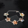 Bracciale 5 fiori personalizzati foto