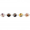 Bracciale tondo 5 foto personalizzate