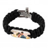 Bracciale spesso tessuto personalizzabile