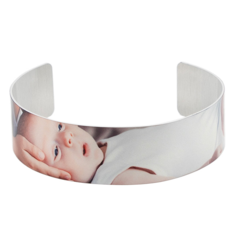 bracciale con foto stampata