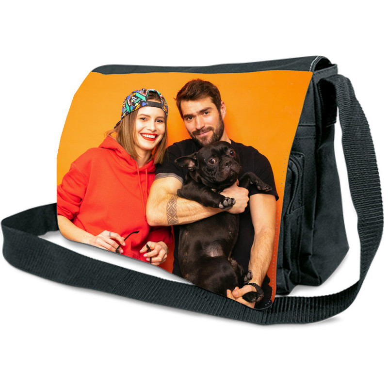 Grande borsa fotografica personalizzata