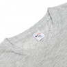 T-shirt grigio chiné poliestere