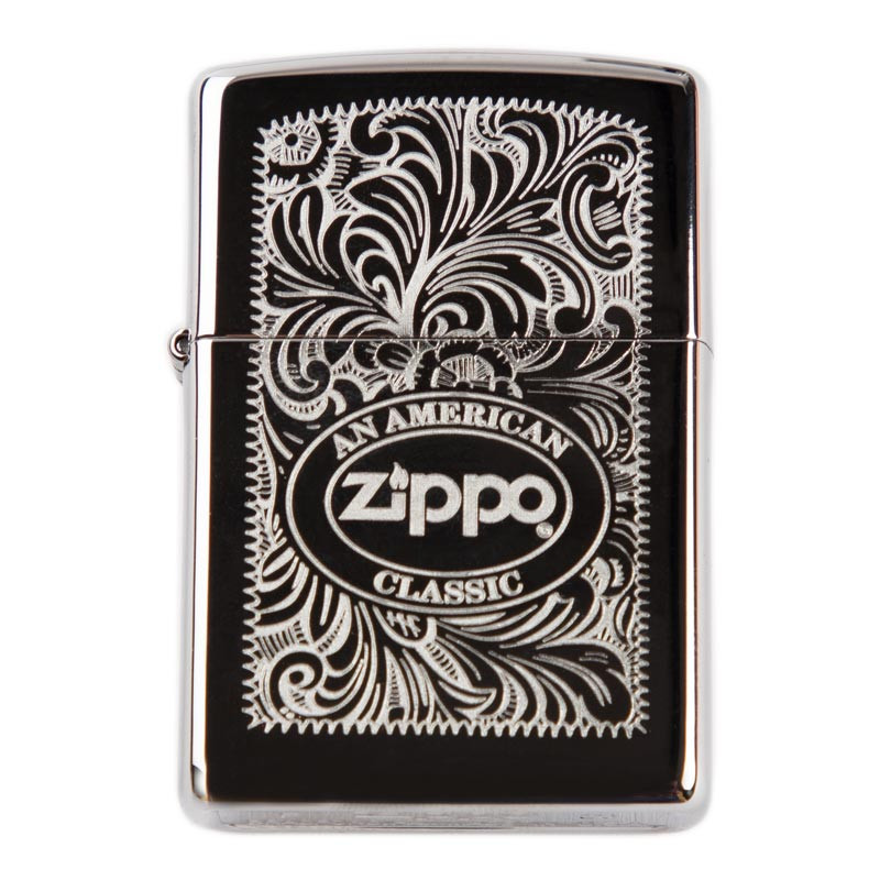 Zippo filigrana alta lucida