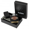 Zippo harley davidson nella sua scatola nera