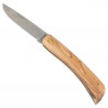 Coltello in legno naturale unico con testo