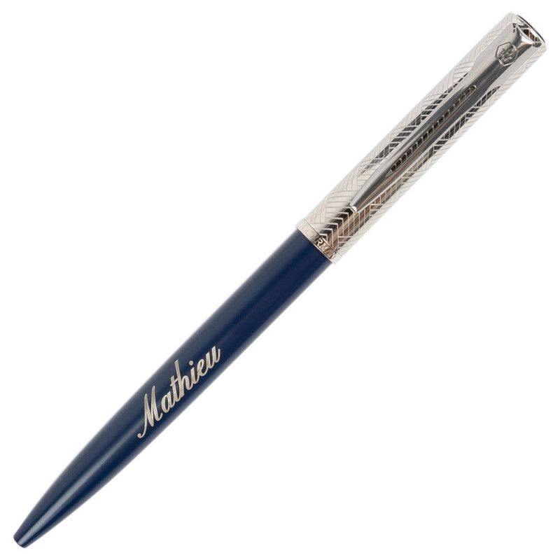 Waterman penna a sfera blu Allure personalizzato deluxe