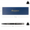 Waterman Graduate Black Ballpoint Dimensione della penna