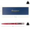 Waterman Graduate Red Ballpoint Dimensione della penna