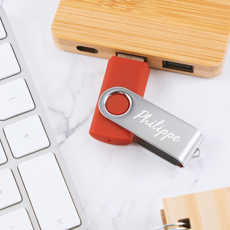 Red twister USB flash drive per bruciare