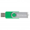 Disco flash USB twister verde per personalizzare