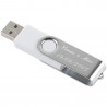 Bianco inciso twister USB flash drive