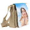 Borsa beige con foto