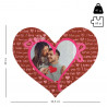 Puzzle a forma di cuore a tema amore