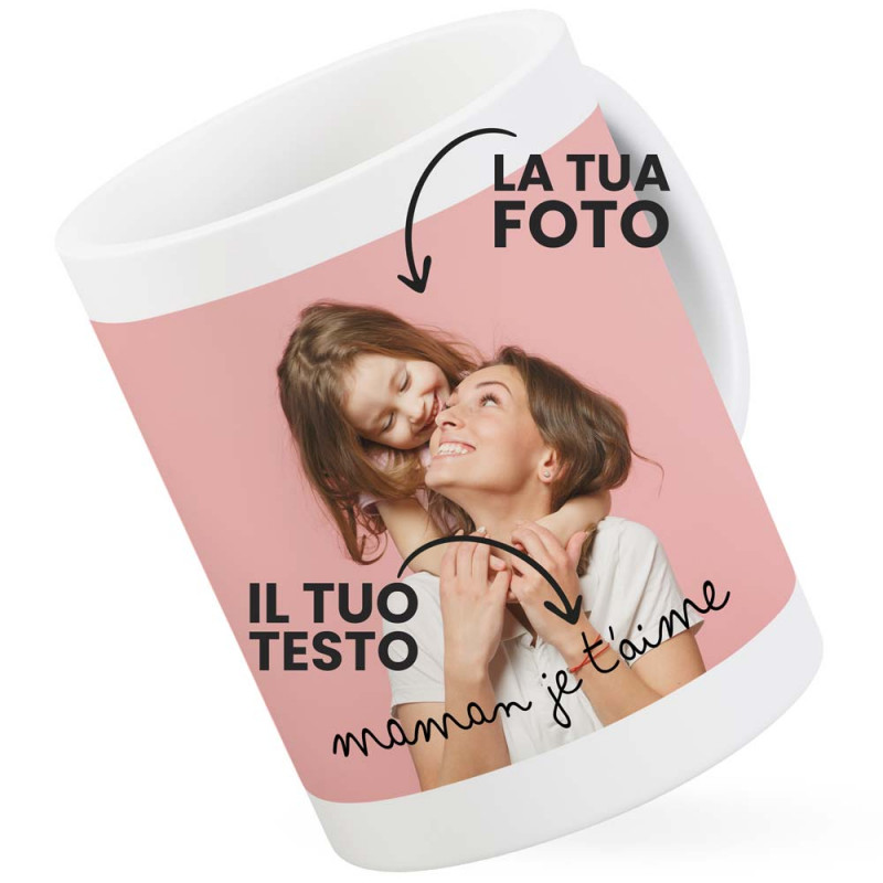 Tazza personalizzabile con foto