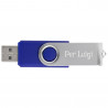 Chiave USB blu personalizzabile