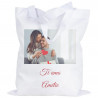 Borsa shopping personalizzata con foto