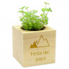 Ecocube menta incisione personalizzata