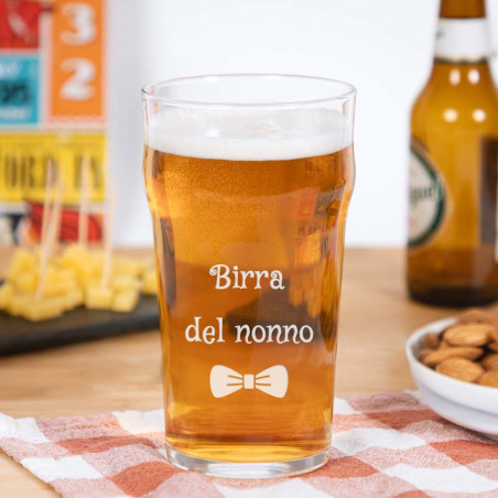 Vetro di birra personalizzabile