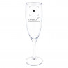 Flauto champagne unico inciso