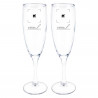 Champagne flauti duo cuore unico