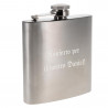 Personalizzazione del testo in argento flask