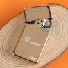 Zippo in oro sottile inciso