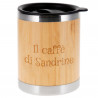 Tazza di legno personalizzata