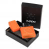 Zippo arancio benzina