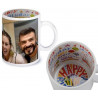 Tazza con interni di compleanno personalizzati