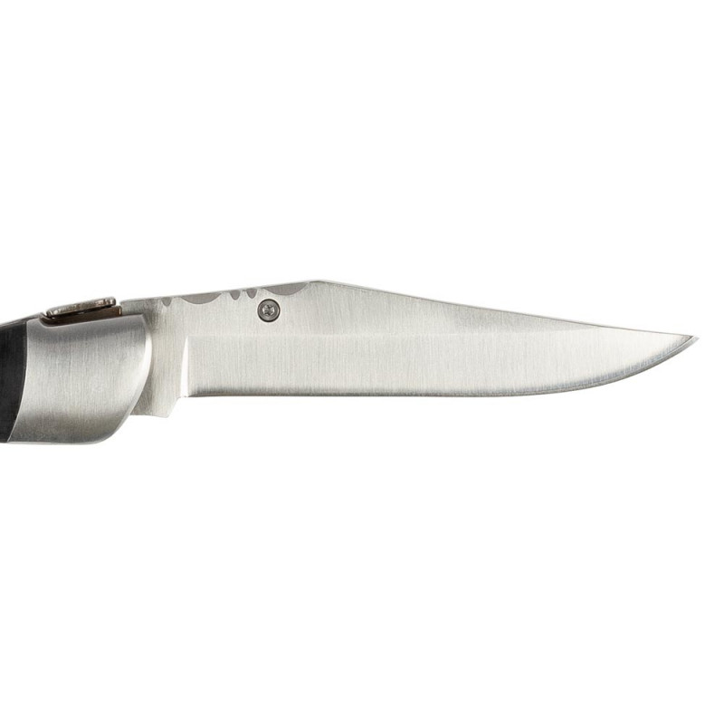 Coltello esterno nero inciso