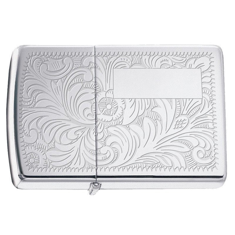 Accendino Zippo veneziano inciso