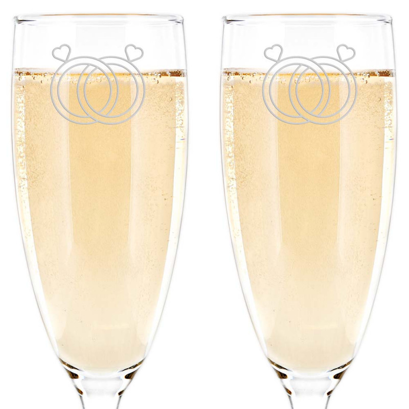 Flussi di Champagne personalizzati