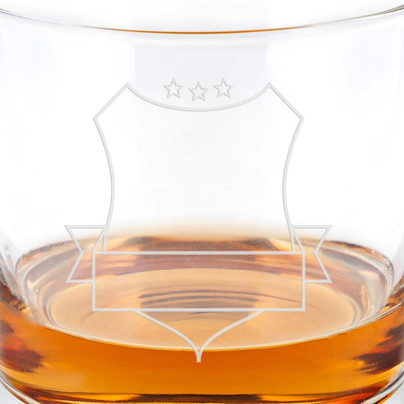 Whisky scudo vetro per personalizzare