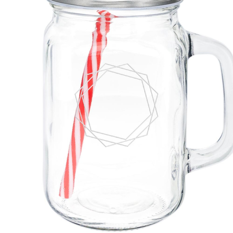 Mason Jar compleanno personalizzato