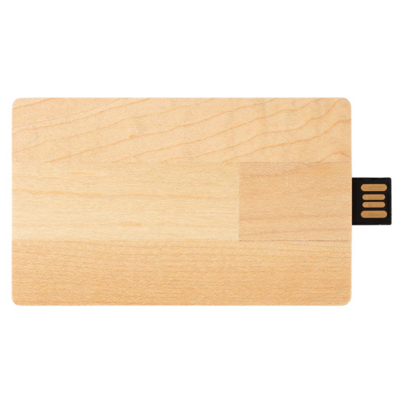 Scheda USB in legno inciso